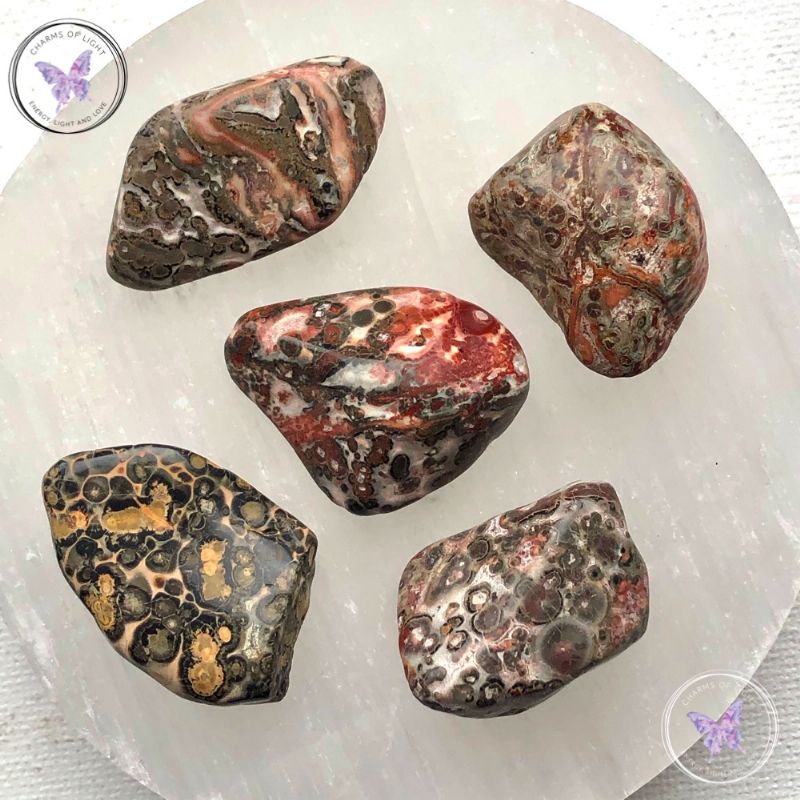 Leopard Skin Jasper Tumble Stone